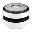 DAHUA DHI-HY-SAV849HAN-E Cámara de Seguridad IP POE con Sensor de Humo 2K 5MP Micrófono Parlante WIZSENSE