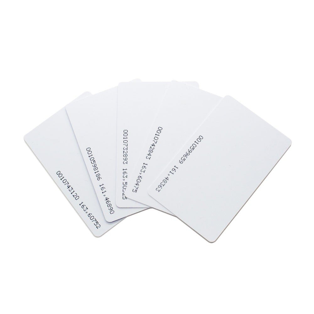 ZKTECO ID CARD(thin) 1000-PACK Tarjeta de Proximidad Delgada RFID 125khz