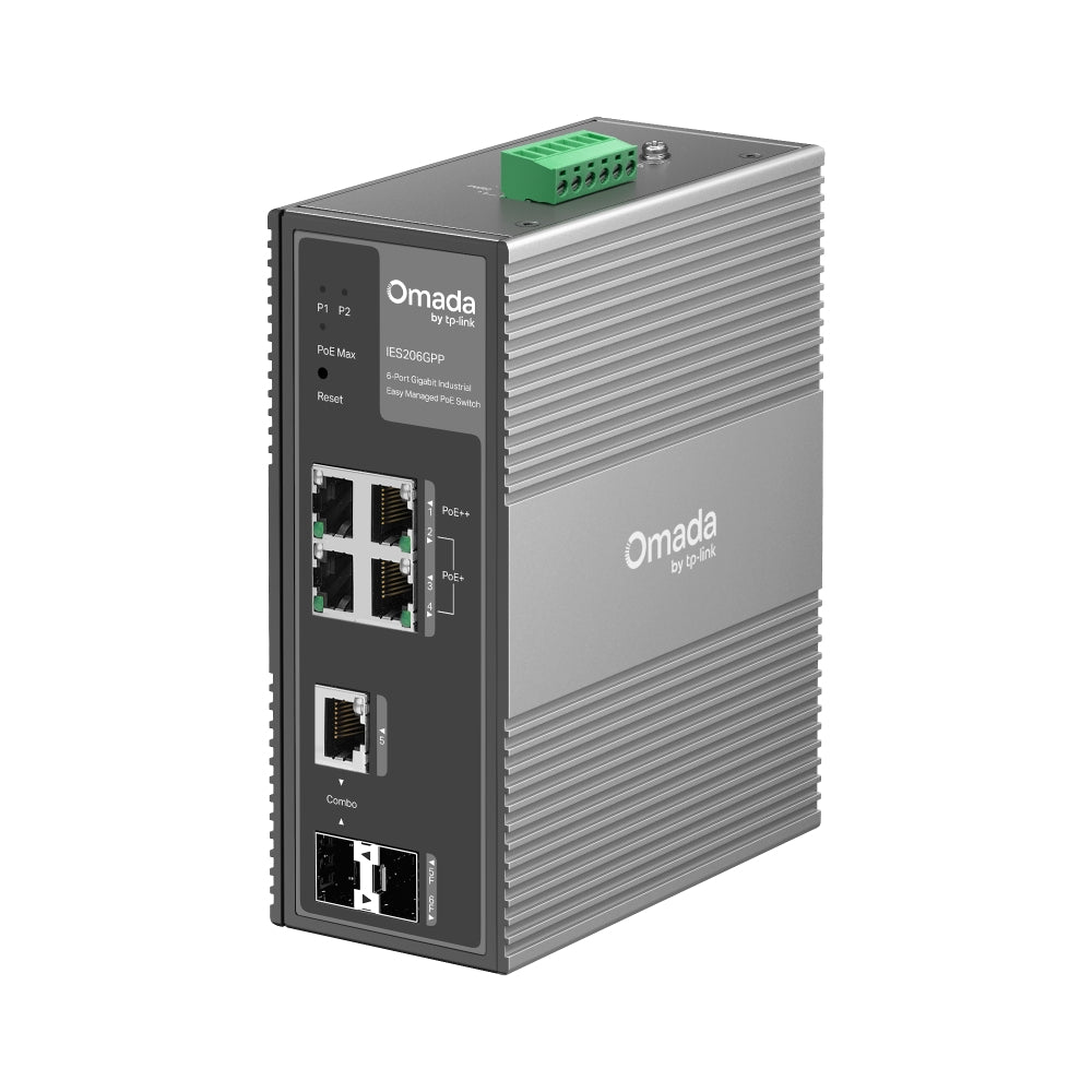 TP-LINK IES206GPP Switch 6 Puertos Gigabit