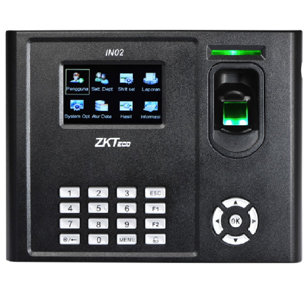 ZKTECO IN02-A, Control de Asistencia y Acceso Biométrico: Huella+Tarjeta+Código RJ45/USB
