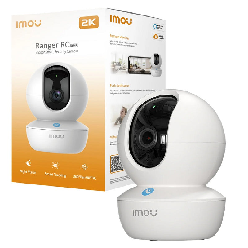 IMOU IPC-GK2CN-3C0WR Ranger RC Cámara Inteligente Wifi 3MP 2K PT 360º Audio Bidireccional Videollamada