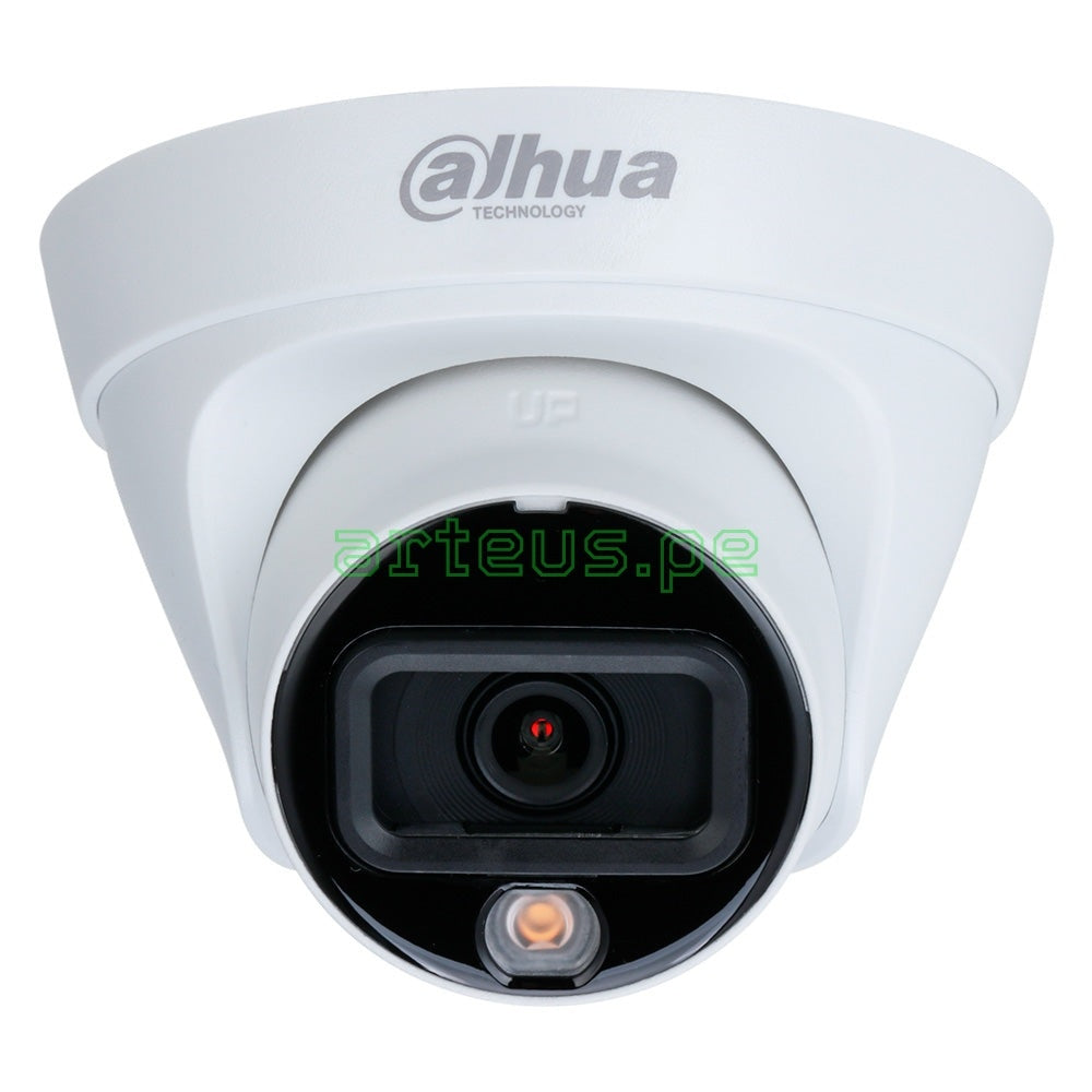 DAHUA IPC-HDW1239T1-LED-S5 Camara Domo Full Color 2MP