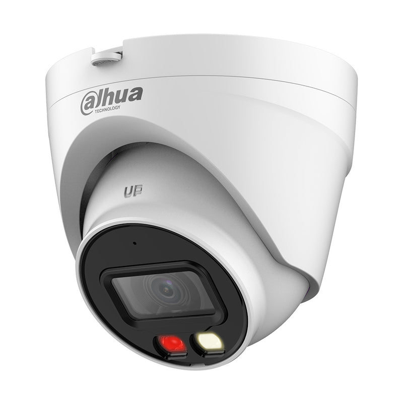 DAHUA DH-IPC-HDW1239V-A-IL, Cámara de Seguridad IP POE 2MP Full HD 2.8mm IP67 Micrófono IR/LED 30m