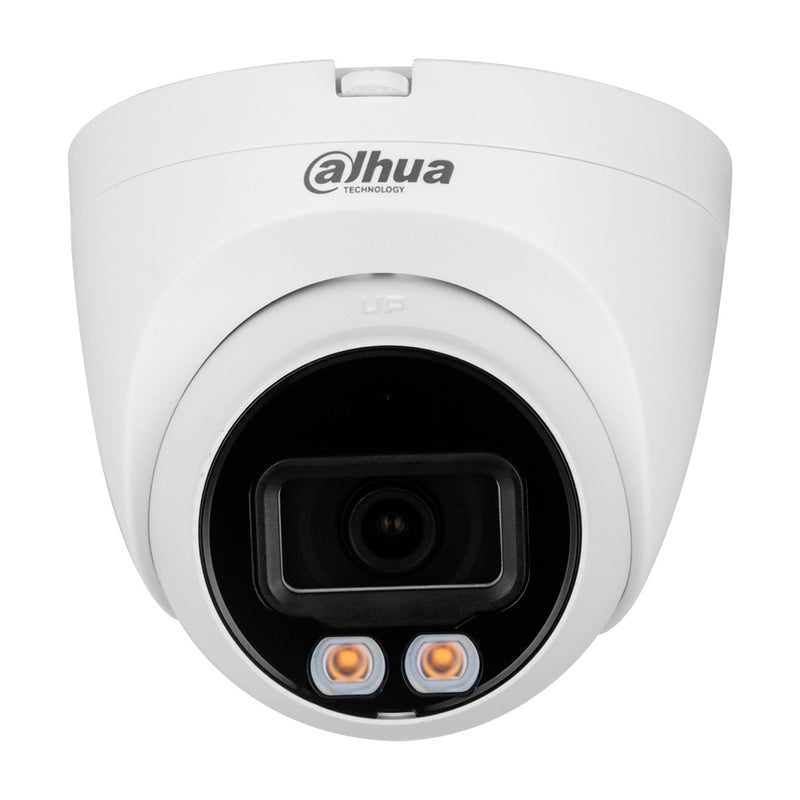 DAHUA DH-IPC-HDW2449T-S-LED, Cámara de Seguridad IP POE 2K 4MP 2.8mm IP67 WDR Micrófono IR/Led 30m FULLCOLOR WIZSENSE