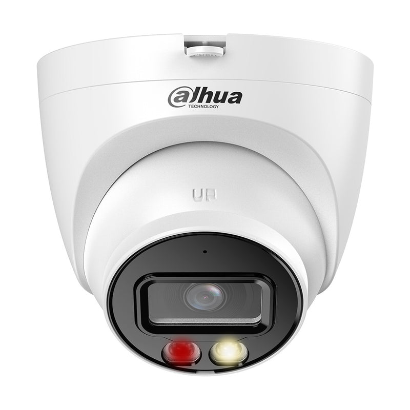 DAHUA IPC-HDW2849T-S-IL, Cámara de Seguridad IP POE 4K 8MP 2.8mm IP67 WDR Micrófono IR/Led 30m WIZSENSE