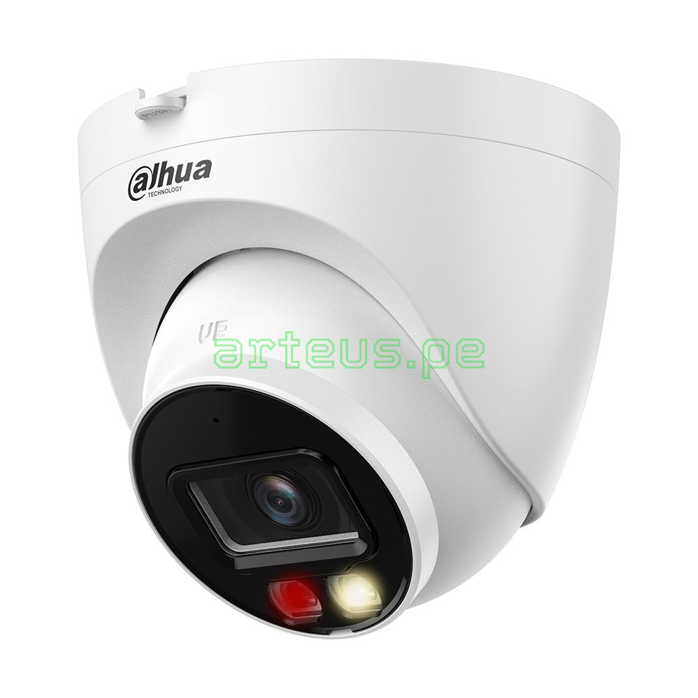 DAHUA IPC-HDW2849T-S-IL Cámara de Seguridad IP POE 4K 8MP 2.8mm IP67 WDR Micrófono IR/Led 30m WIZSENSE