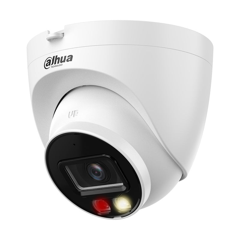 DAHUA IPC-HDW2849T-S-IL, Cámara de Seguridad IP POE 4K 8MP 2.8mm IP67 WDR Micrófono IR/Led 30m WIZSENSE