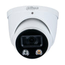 DAHUA DH-IPC-HDW3249H-AS-PV, TIOC Full HD 2MP 2.8mm WDR IP67 POE IP Security Camera with 30m LED Microphone Speaker Light WIZSENSE FULLCOLOR