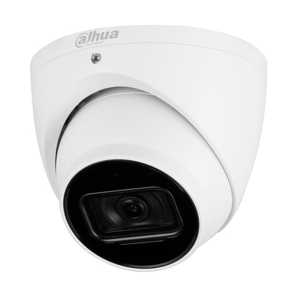 DAHUA DH-IPC-HDW3441EM-S-S2, Cámara de Seguridad IP POE 2K 4MP 2.8mm WDR IP67 Micrófono IR 50m WIZSENSE