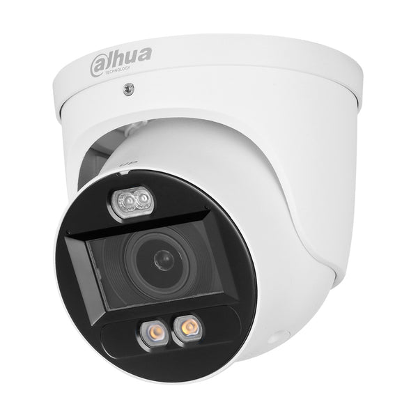 DAHUA IPC-HDW3449H-ZAS-PV, TIOC Cámara de Seguridad IP POE, 4MP, 2K, 2.7-13.5mm, IP67, WDR. Micrófono y Parlante. LED 30m. WIZSENSE FULLCOLOR
