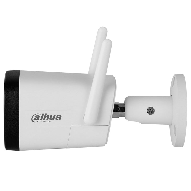 DAHUA DH-IPC-HFW1230DT-STW, Cámara de Seguridad IP WIFI Full HD 2MP, IP67. Micrófono y Parlante. Visión nocturna IR 30m