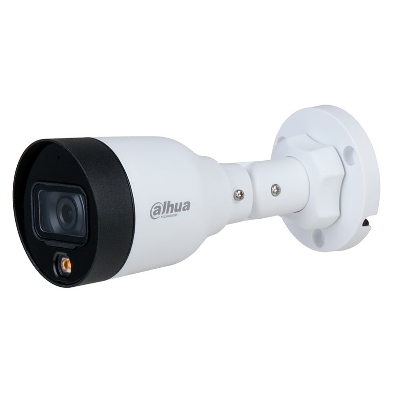 DAHUA DH-IPC-HFW1439S1-A-LED, Cámara de Seguridad IP POE, 4MP, 2K, 2.8mm, WDR, IP67. Led 15m. Micrófono. FULL COLOR