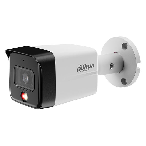 DAHUA DH-IPC-HFW1639TC-A-IL Cámara de seguridad tipo bala inteligente 6MP con doble luz y foco fijo
