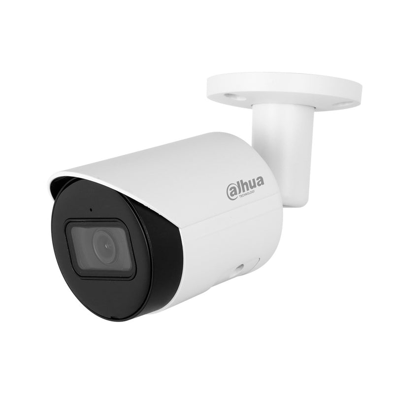 DAHUA DH-IPC-HFW2541S-S, Cámara de Seguridad IP POE, 2K, 5MP, 2.8mm, WDR. Micrófono. IR 30m. WIZSENSE