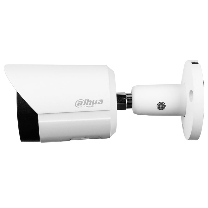 DAHUA DH-IPC-HFW2541S-S, Cámara de Seguridad IP POE, 2K, 5MP, 2.8mm, WDR. Micrófono. IR 30m. WIZSENSE