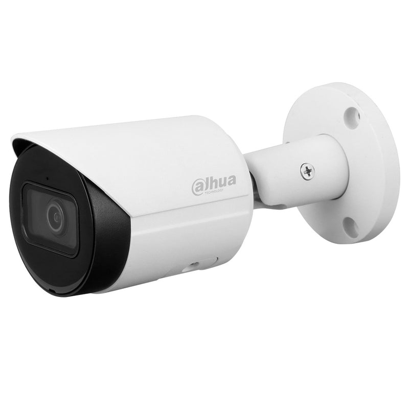 DAHUA DH-IPC-HFW2541S-S, Cámara de Seguridad IP POE, 2K, 5MP, 2.8mm, WDR. Micrófono. IR 30m. WIZSENSE