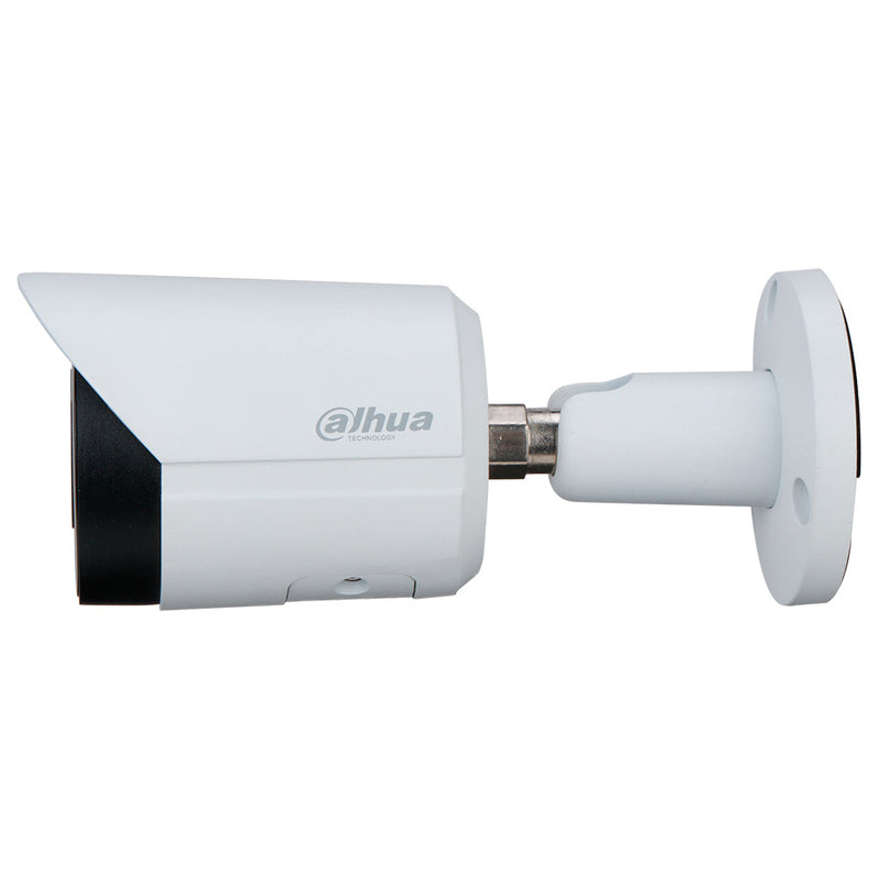 DAHUA IPC-HFW2831S-S-S2 Cámara de vigilancia IP 4K Tubo 8MP Lente 2.8mm. WDR IP67. Visión nocturna IR 30m con analítica