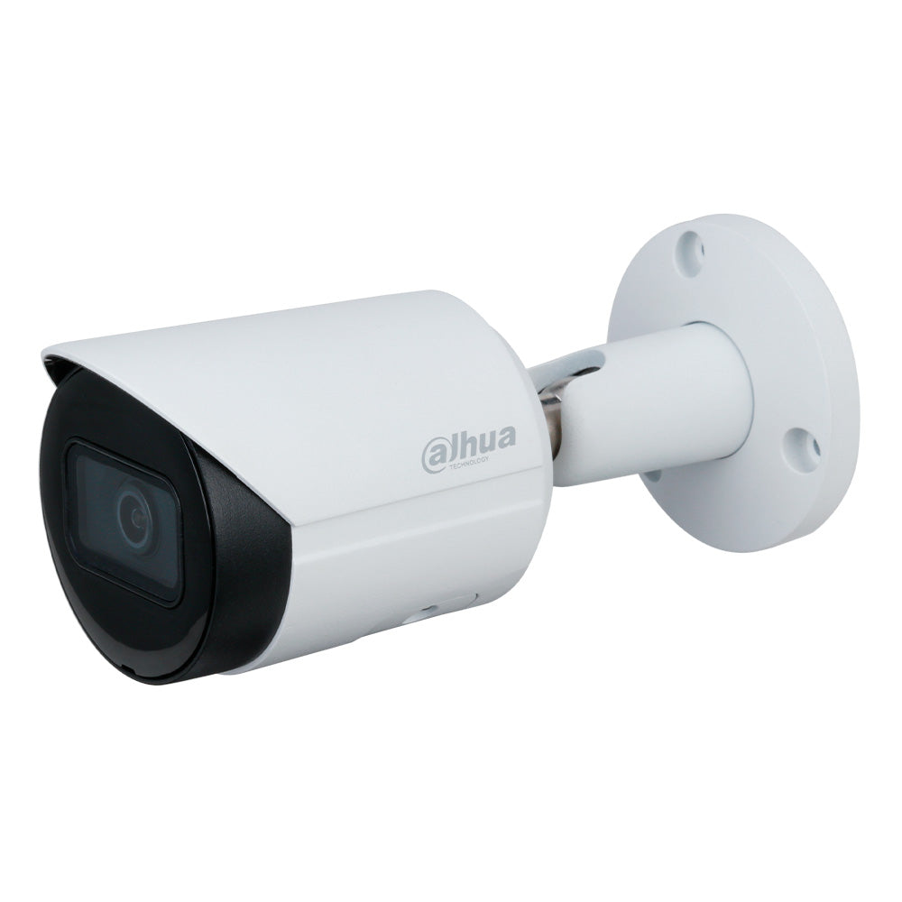 Cámara de seguridad tipo bala Dahua para videovigilancia, color blanco, montaje en pared