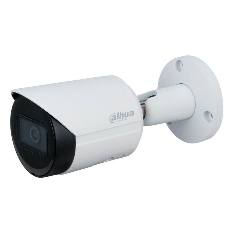 DAHUA IPC-HFW2841S-S, Cámara de Seguridad IP POE, 4K, 8MP, 2.8mm, WDR, IP67. Micrófono. IR 30m. WIZSENSE