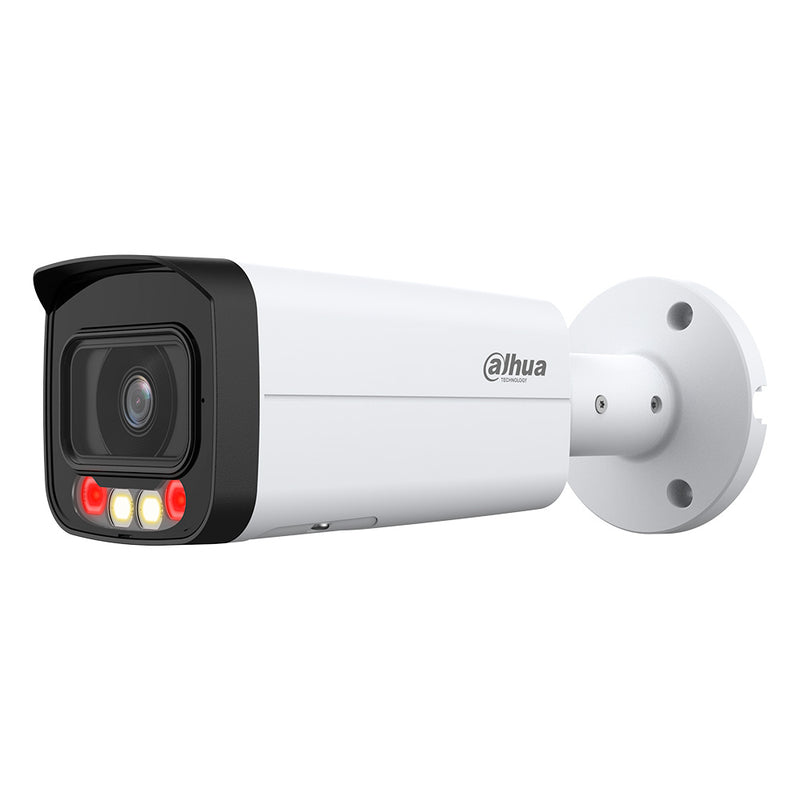 DAHUA DH-IPC-HFW2849T-AS-IL, Cámara de Seguridad IP POE, 4K, 8MP, 3.6mm, IP67, WDR. LED 50m/IR 60m. Micrófono. WIZSENSE