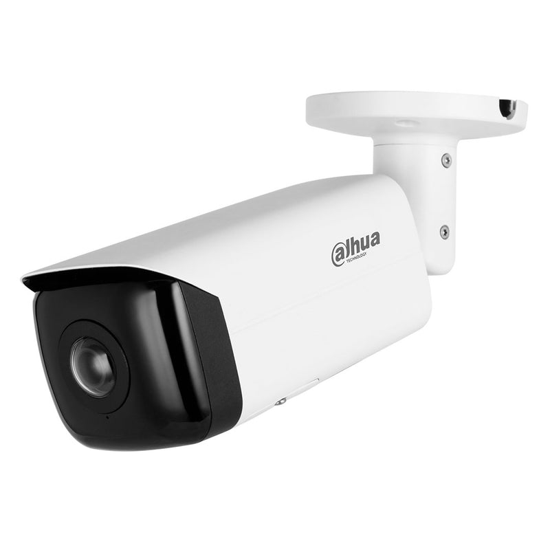 DAHUA IPC-HFW3441T-AS-P Cámara de seguridad analógica 4MP tubo, gran angular, EPTZ, WDR 120dB, IR 20M, PoE, WizSense