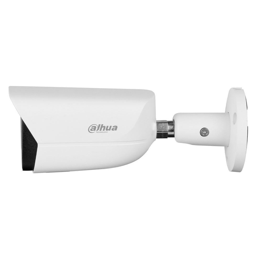 Cámara de videovigilancia tipo bala blanca para seguridad electrónica y monitoreo