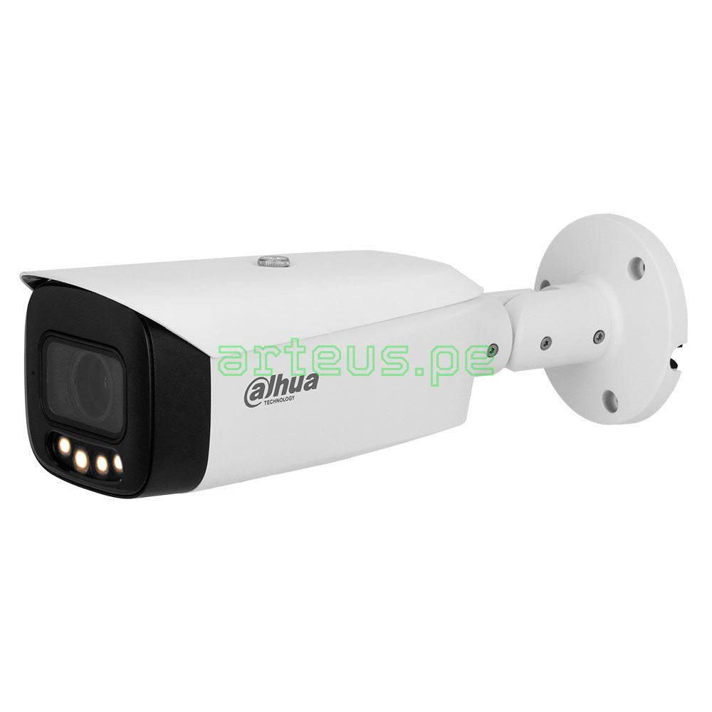DAHUA IPC-HFW5449T1-ZE-LED ePOE+ Cámara de Seguridad IP 2K 4MP 2.7-12mm WDR IP67 LED 70m WIZMIND FULLCOLOR Conteo de Personas