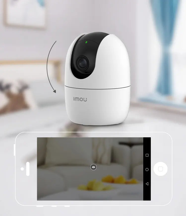 IMOU RANGER 2 2K Cámara de Seguridad WiFi 5MP PT 360º IPC-K2EN-5R1W