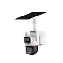 DAHUA IPC-PTS2649C-3E3Z-4GB20 Camara IP PT Wiz color 3+3MP 6X Zoom  4G Bateria + Panel Solar