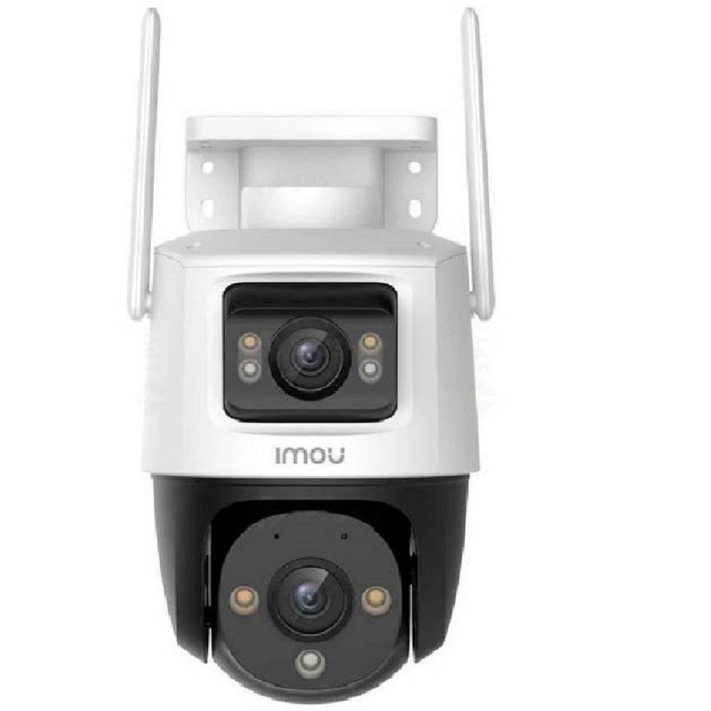 IMOU IPC-S7X-8M0WED, CRUISER DUAL Cámara de Seguridad WIFI 4K PT 360º 2x5MP Audio bidireccional Detección humano/Vehículo Fullcolor