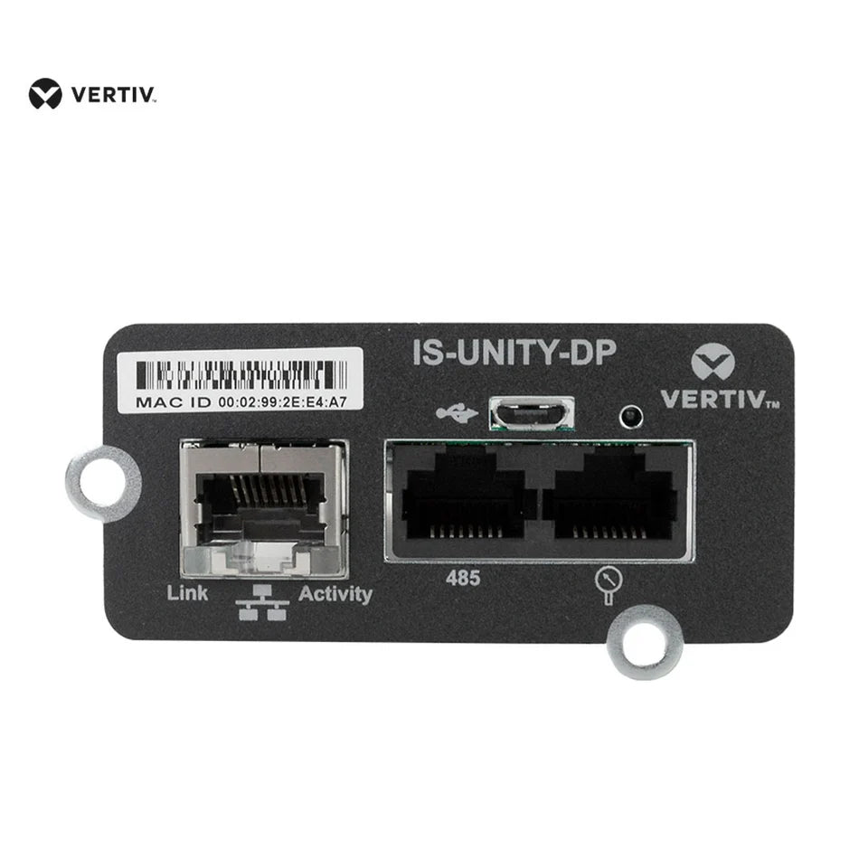 VERTIV IS-UNITY-DP Tarjeta de Comunicación IntelliSlot Dual Protocol