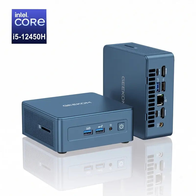 GEEKOM IT12 Mini PC Intel Core i5-12450H Incluye 16GB RAM DDR4 y 512GB SSD