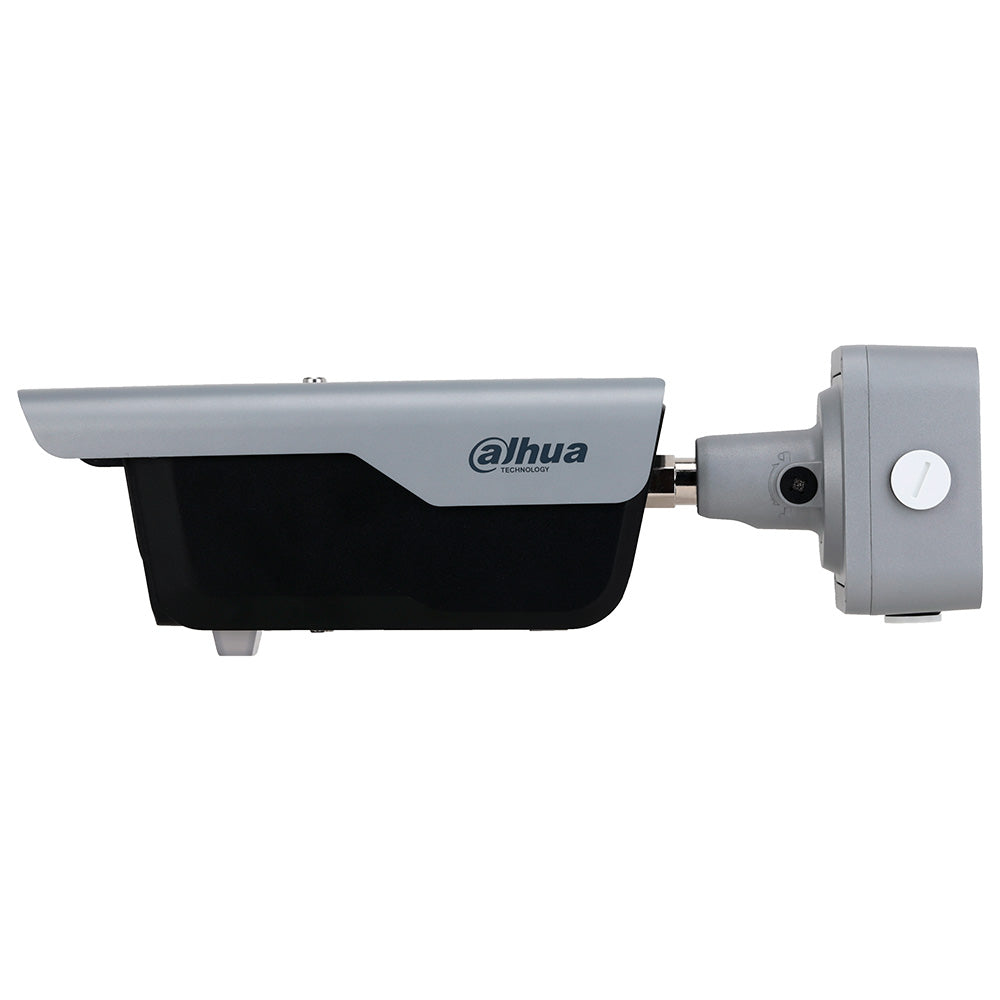 DAHUA ITC413-PW4D-IZ1 ANPR Cámara de Seguridad IP POE 2K 4MP 2.7-12mm WDR IP67 LPR IR 10m Mic Parlante Lectura de Placas