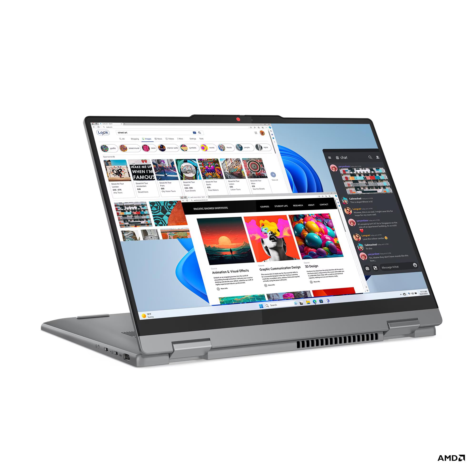 LENOVO IdeaPad 5 2-in-1 14AHP9 Laptop 14" WUXGA IPS AMD Ryzen 7 8845HS 5.1GHz 16GB DDR5 512GB SSD 83DR007QLM