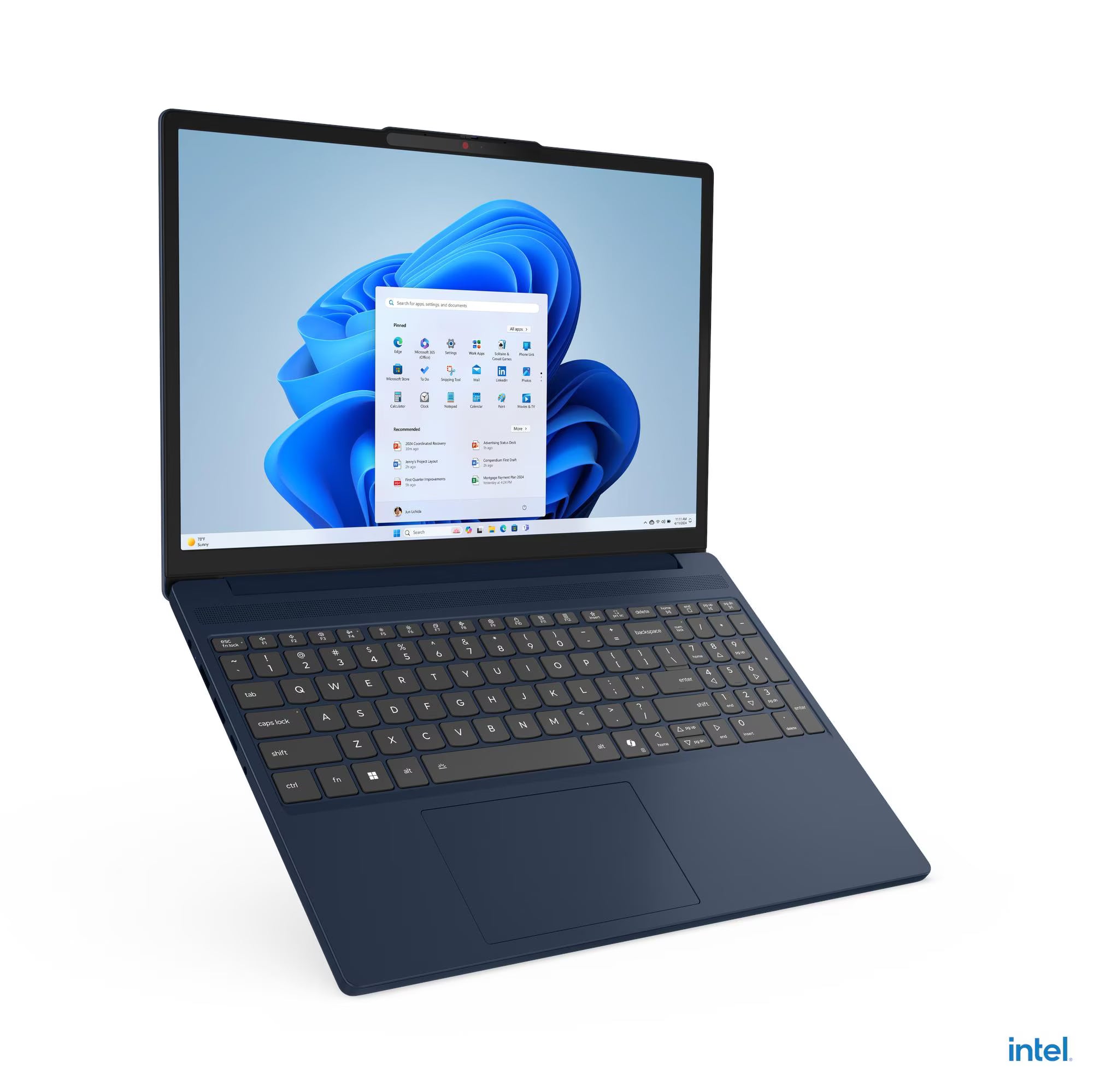 LENOVO IdeaPad Slim 3 15IRH10 Laptop 15.3" WUXGA IPS Intel Core™ i7-13620H 4.9GHz 16GB DDR5 512GB SSD 83K101FFLM