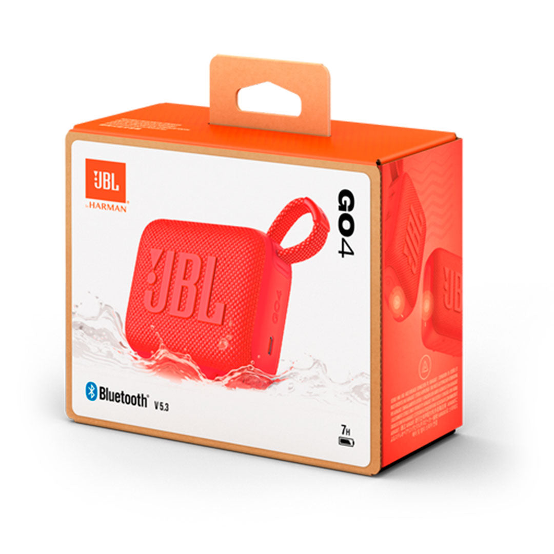 JBL Go4 Parlante Bluetooth ultra portátil resistente al agua y polvo
