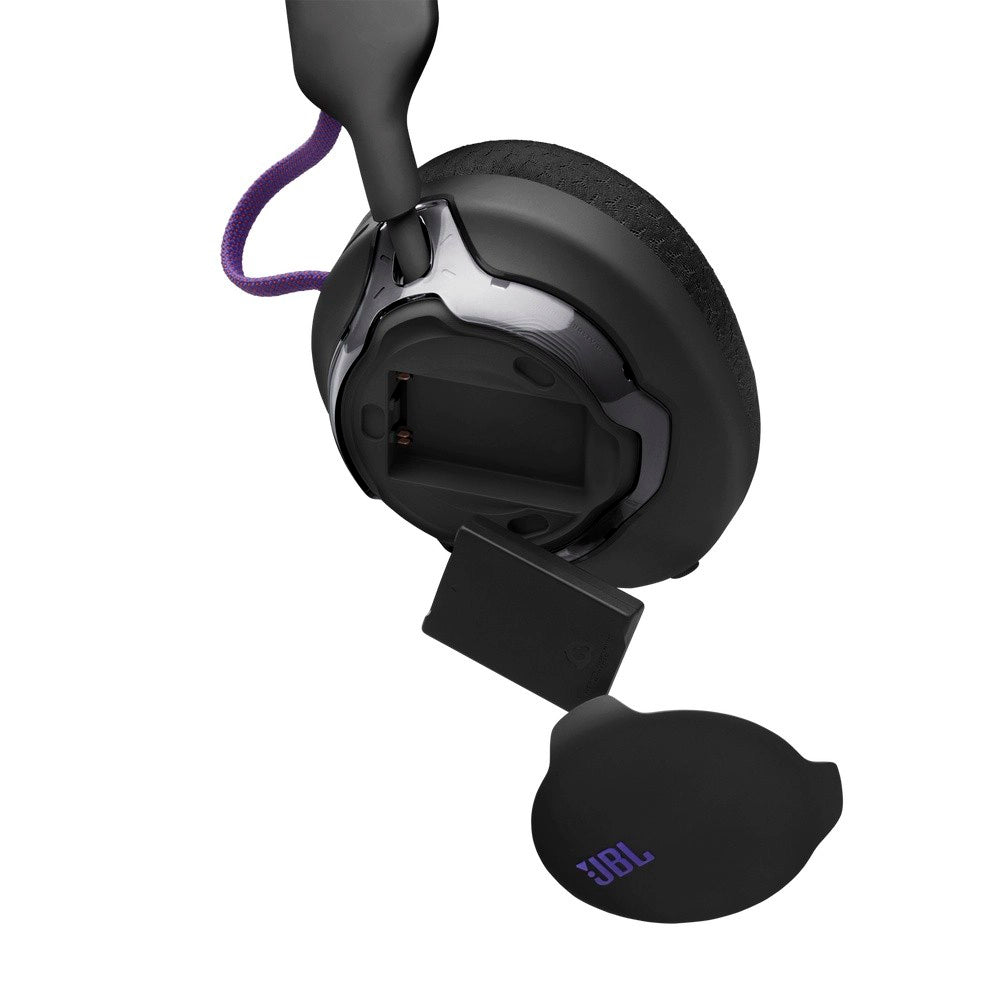 JBL QUANTUM 650 Audífono Gamer Inalámbrico BT Microfono Negro JBLQTUM650BLK