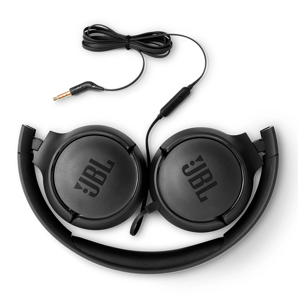 JBL TUNE 500, Audífono Inalámbrico BT Negro - JBLT500BLKAM