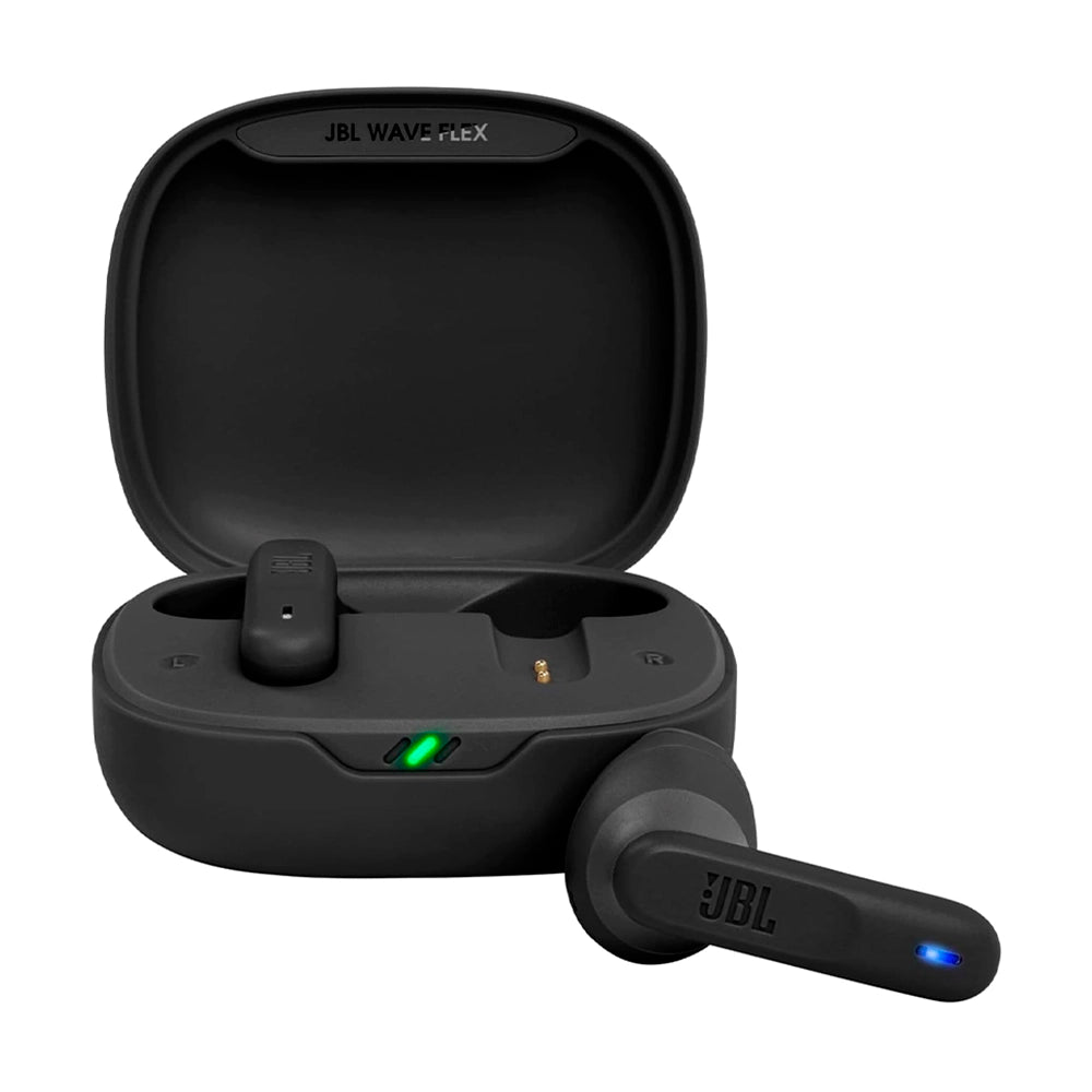 JBL WAVE FLEX, Auricular de Botón BT Negro - JBLWFLEXBLK