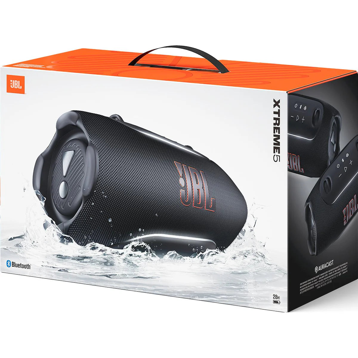 JBL JBLXTREME5BLKAM Parlante Altavoz XTREME 5 120W RMS IP68 24h Negro