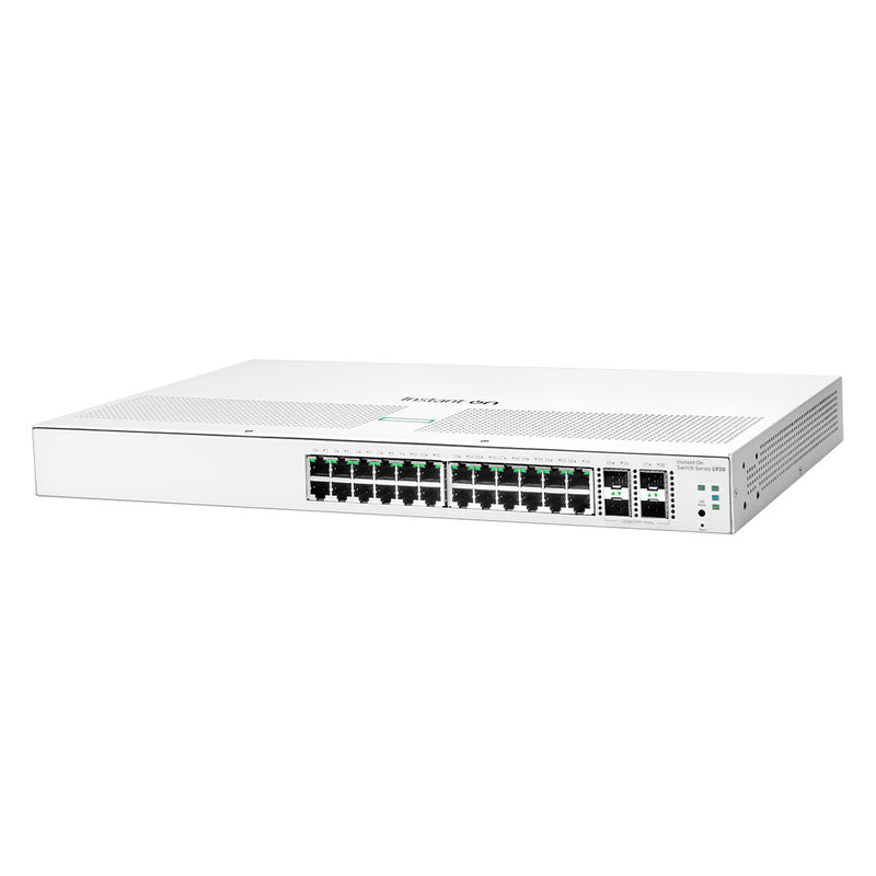 HPE ARUBA JL682A 1930 Switch Instan On 24 puertos Giga + 4SFP+ Administrable Capa 3