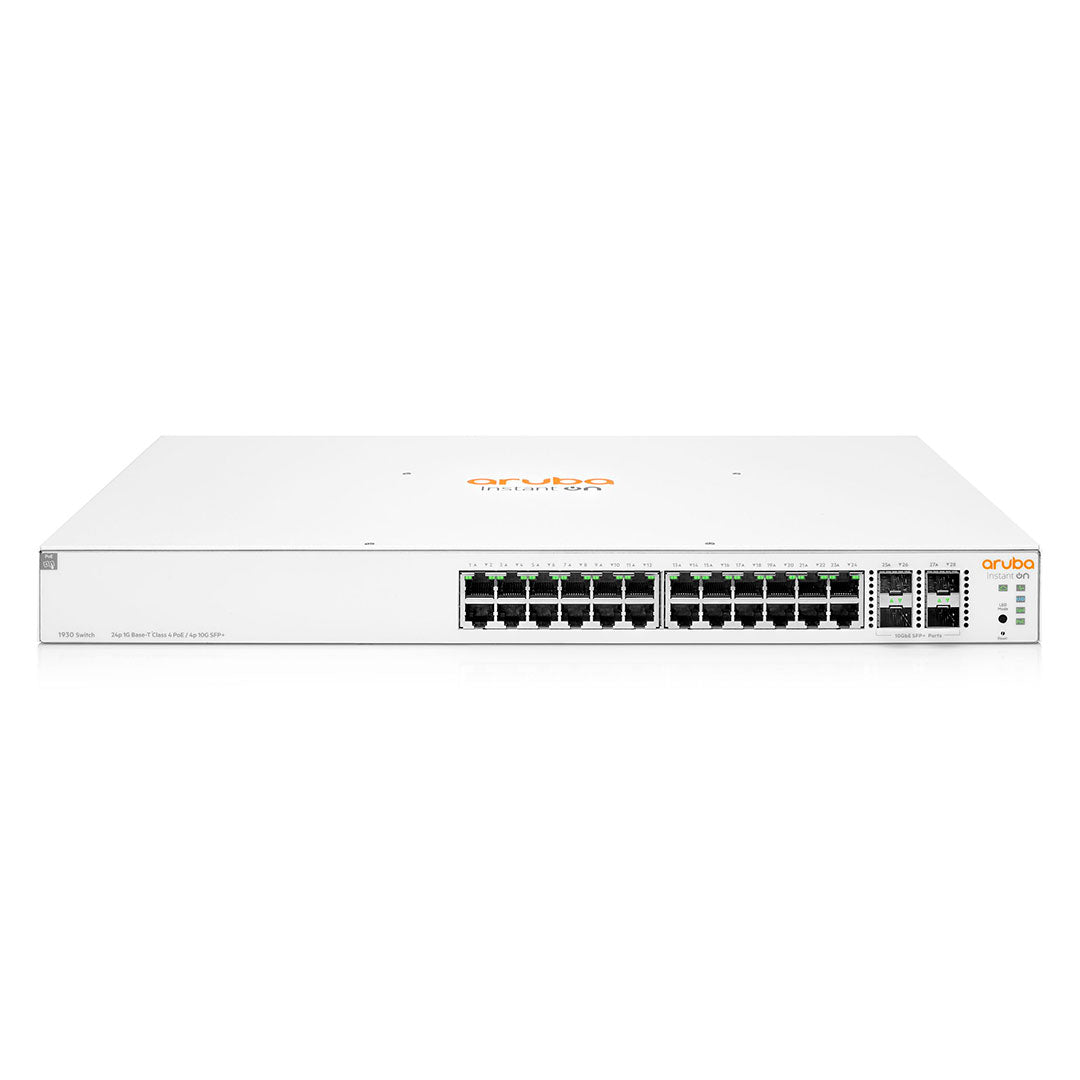 HPE ARUBA JL684B 1930 Switch PoE Administrable 24 Puertos Gigabit 370W 4SFP+