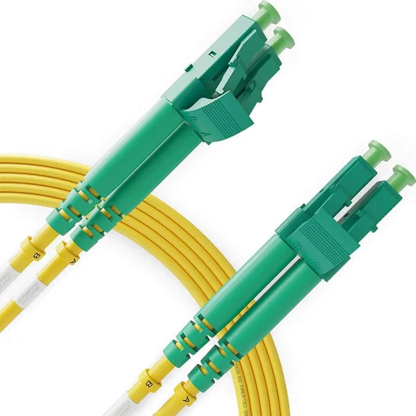 MMC JLCALCA3DOS2 Jumper Patch Cord de Fibra Optica LC-LC APC Duplex Monomodo OS2 LSZH 3m
