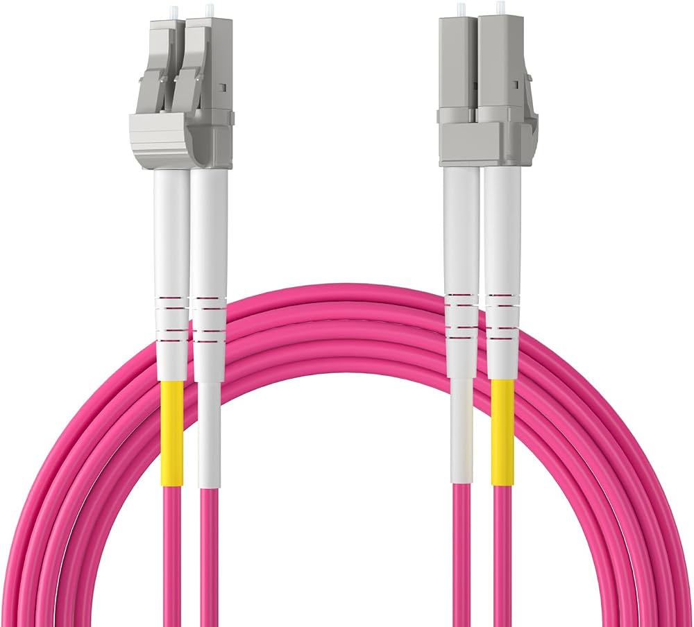 MMC JLCLC2DMUL50OM4 Jumper Patch Cord de Fibra Optica LC-LC Duplex Multimodo OM4 LSZH 2m