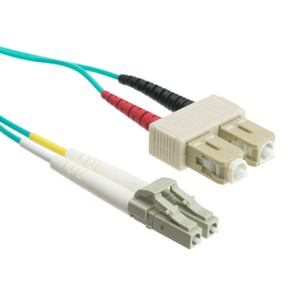 MMC JLCSC3DMUL50OM4 Patch Cord de Fibra Optica LC-SC UPC Duplex OM4 Multimodo LSZH 3m