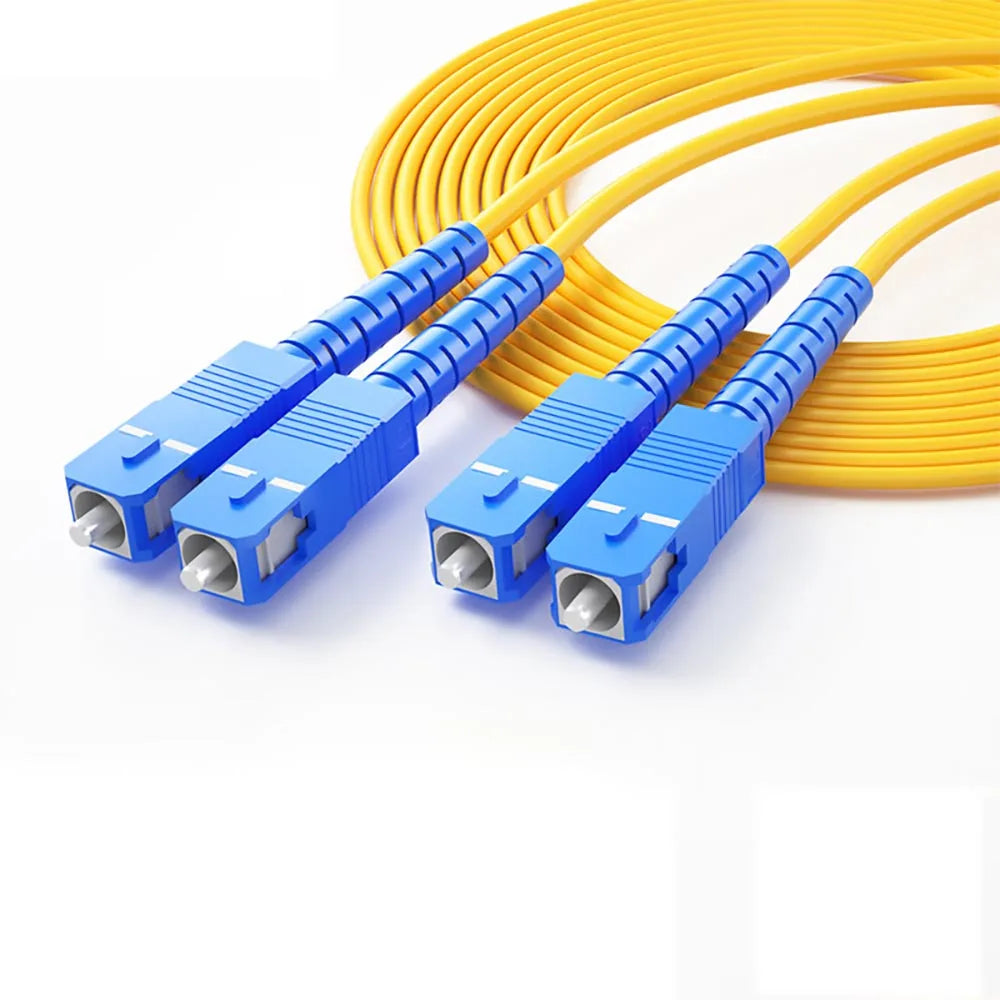 MMC JSCSC10DMONO Jumper Patch Cord de Fibra Optica SC-SC UPC Duplex Monomodo OS2 LSZH 10m
