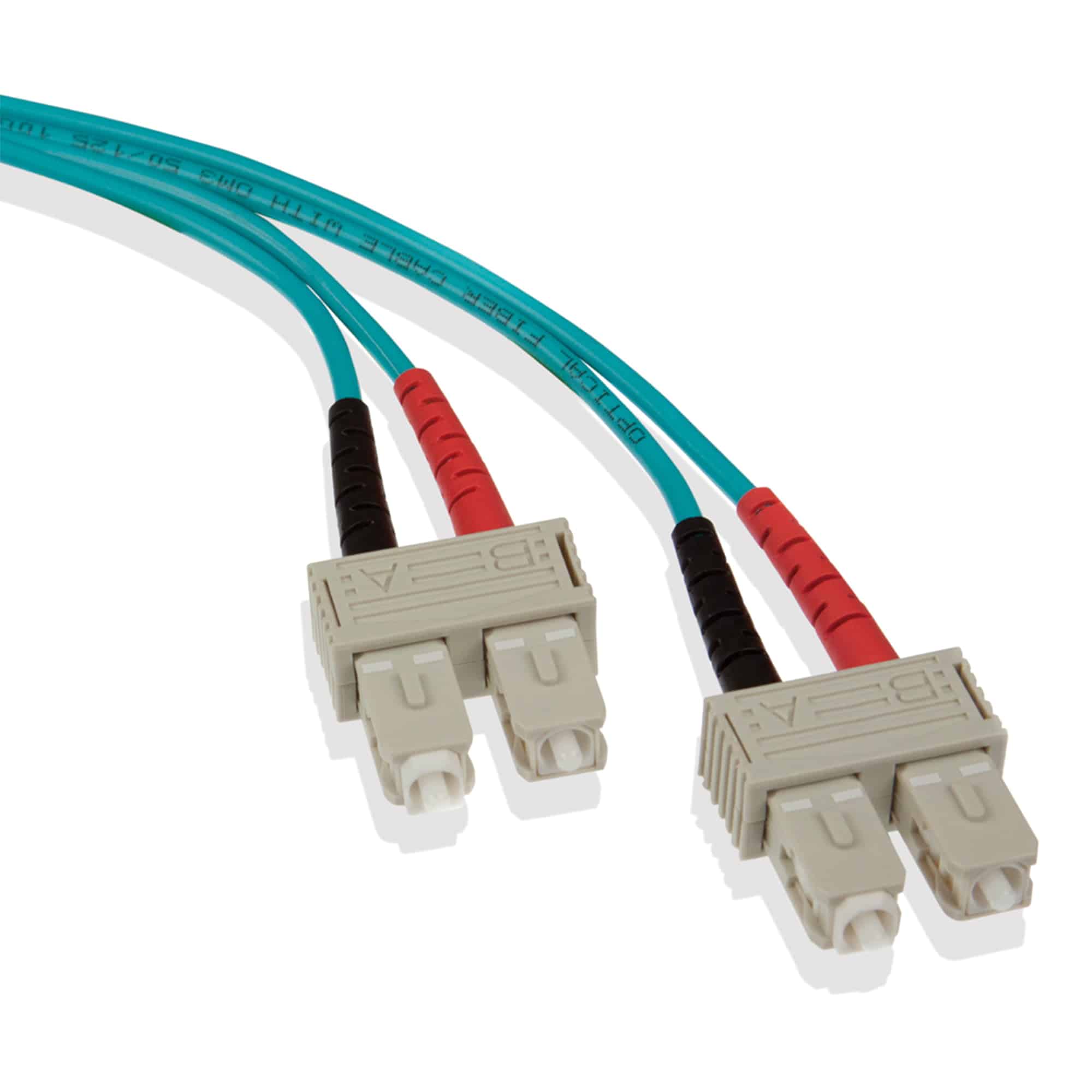 MMC JSCSC2DMUL50OM3 Jumper Patch Cord de Fibra Optica SC-SC UPC Duplex Multimodo OM3 LSZH 2m
