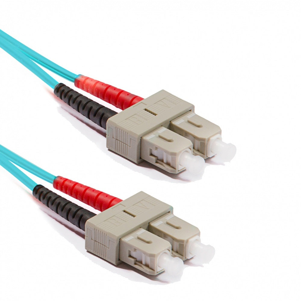 MMC JSCSC3DMUL50OM3 Patch cord de FO SC-SC dúplex OM3 LSZH multimodo x 3mts