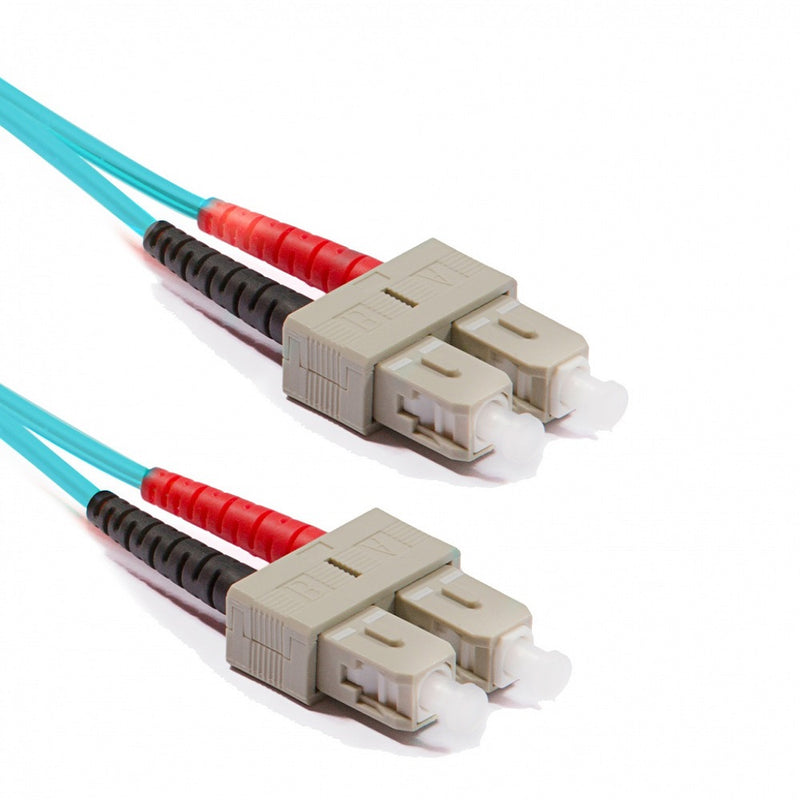 MMC JSCSC10DMUL50OM3 Patch cord de FO SC-SC dúplex OM3 LSZH multimodo x 10mts