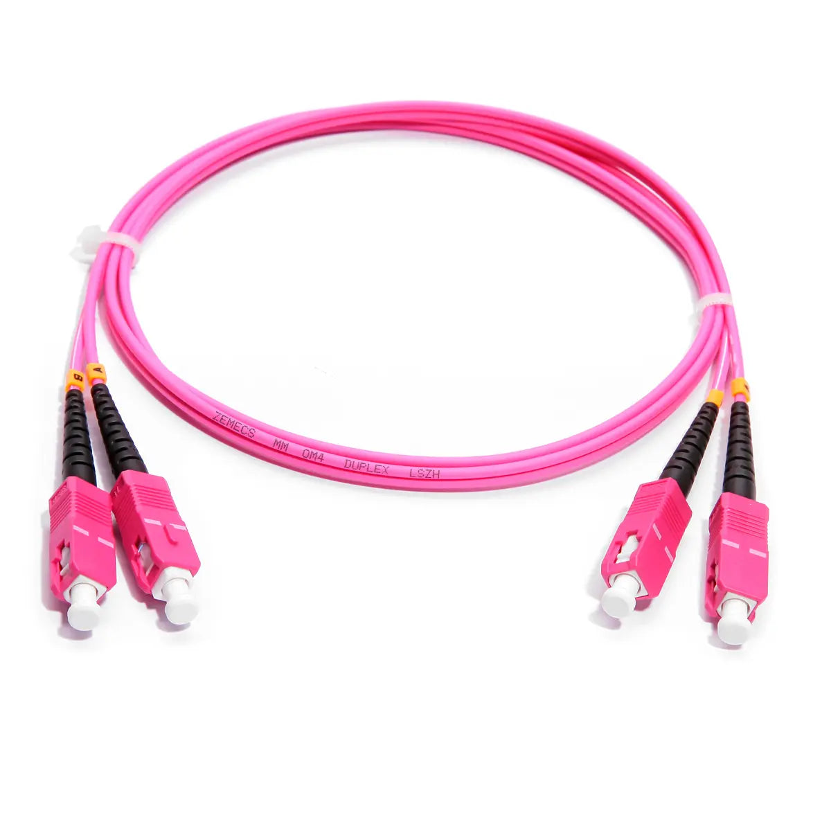 MMC JSCSC10DMUL50OM4 Patch Cord de Fibra Optica SC-SC UPC Duplex OM4 Multimodo LSZH 10m